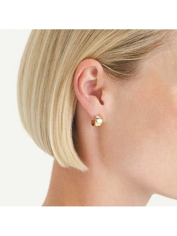 Rosefield Pozlacené dámské náušnice Rosefield JESWG-J930
