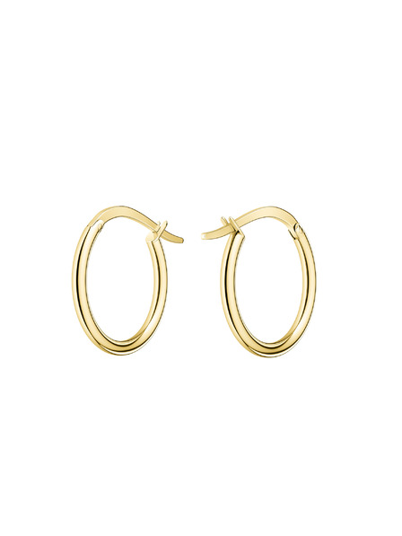 Rosefield Rosefield náušnice zlaté barvy Large Hoops JELHG-J583