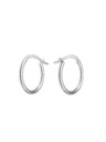 Rosefield Rosefield náušnice stříbrné barvy Large Hoops JELHS-J584