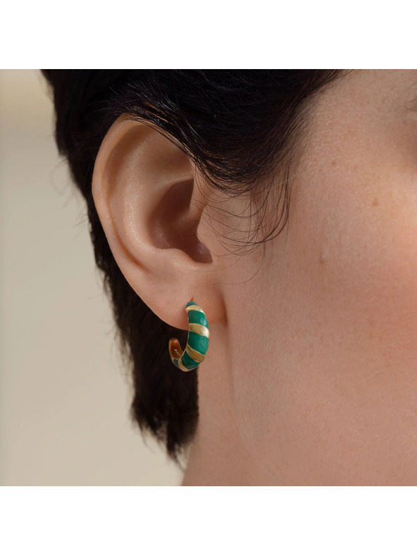 Rosefield Rosefield dámské náušnice pozlacené, JEECG-J717