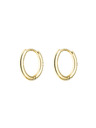 Rosefield Rosefield pozlacené náušnice Small Hoops JESHG-J581