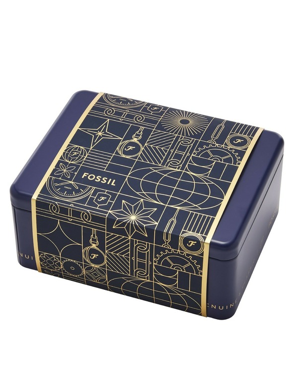 Fossil Set dámských hodinek a náramku Fossil CARLIE ES5387SET