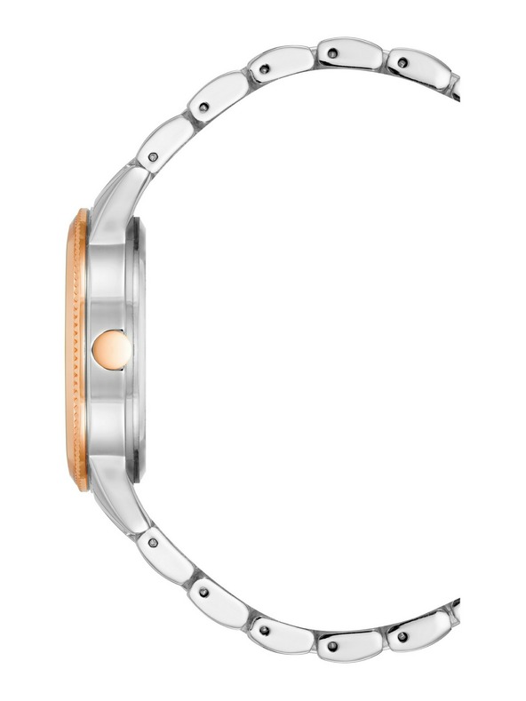 Nine West	 Dámské kulaté hodinky Nine West NW/2897SVRT