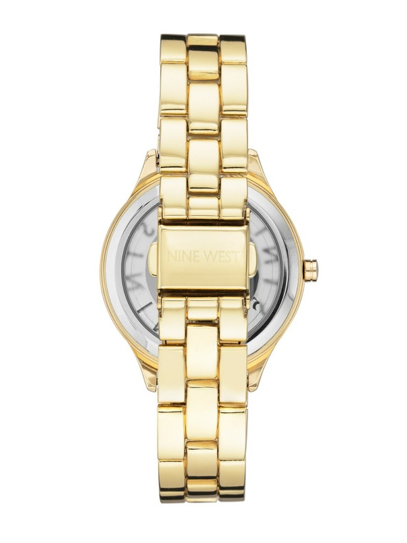 Nine West	 Dámské kulaté hodinky Nine West NW/2588CHGB