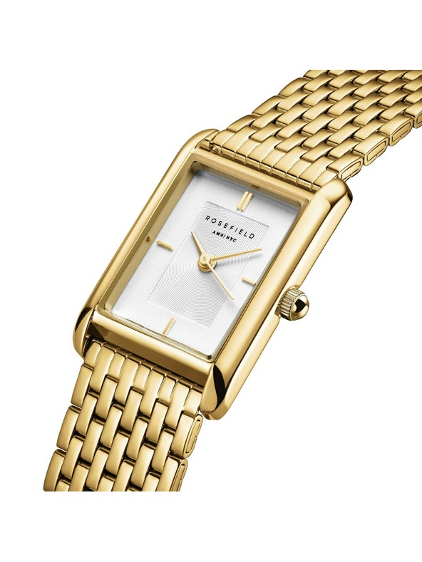 Rosefield Dámské hranaté hodinky Rosefield Heirloom HWGSG-H01