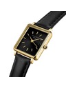 Rosefield Dámské hodinky Rosefield Boxy XS Black Leather QBBLG-Q53