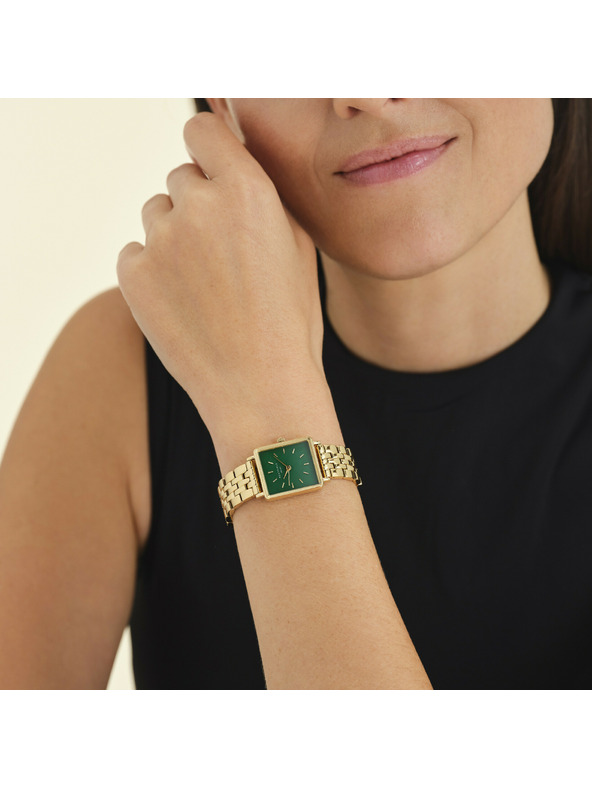 Rosefield Rosefield dámské hodinky hranaté, BEGSG-Q050