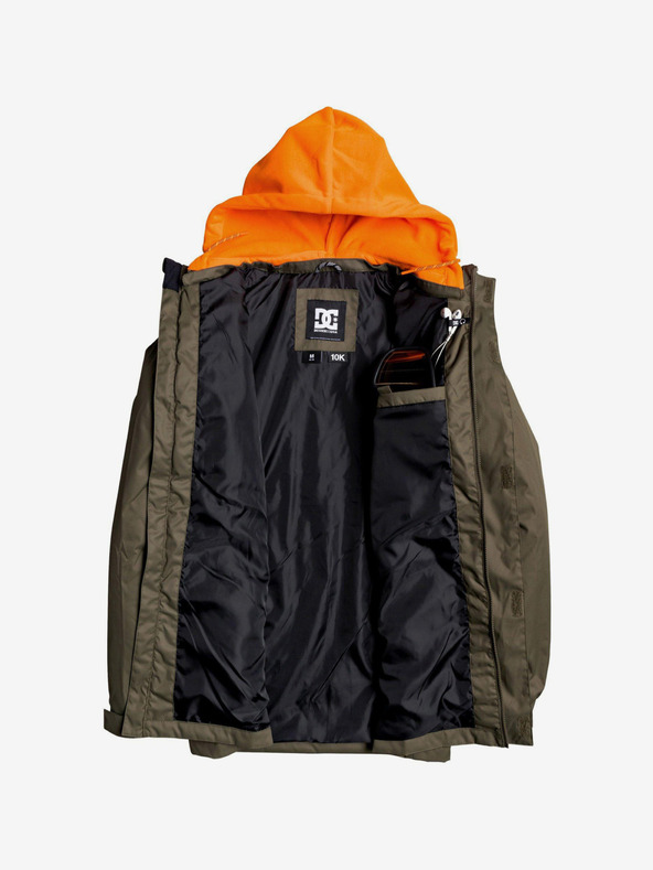 DC Khaki zimní pánská bunda DC UNION olive night