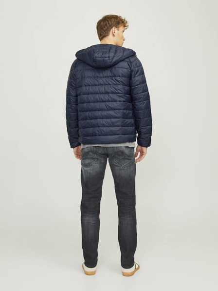 Jack & Jones Tmavě modrá pánská prošívaná bunda Jack & Jones