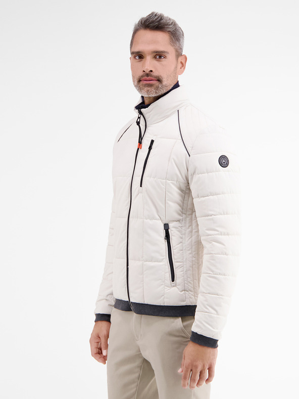 LERROS Bílá pánská bunda LERROS