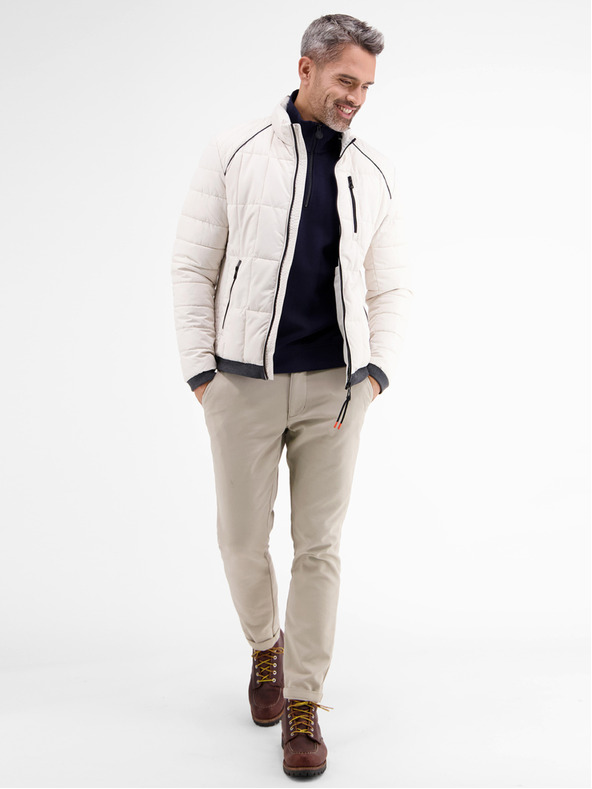 LERROS Bílá pánská bunda LERROS