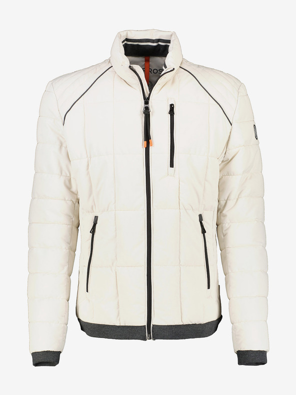 LERROS Bílá pánská bunda LERROS