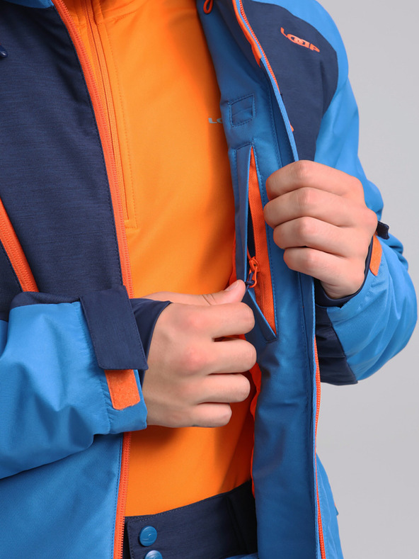 Loap Modrá pánská lyžařská bunda LOAP Lawur