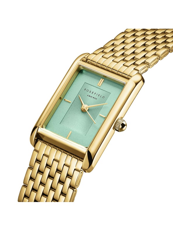 Rosefield Dámské hranaté hodinky Rosefield Heirloom HMGSG-H04