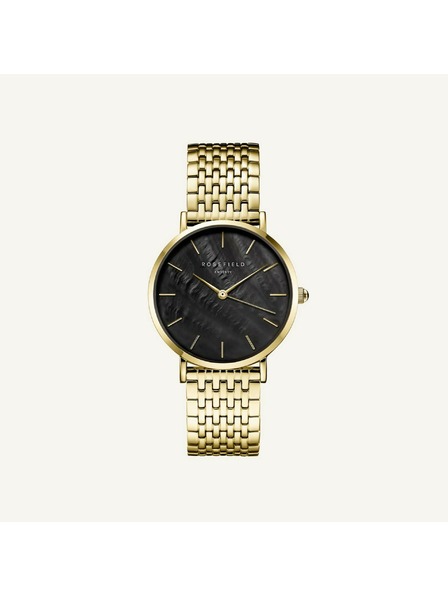Rosefield Dámské hodinky Rosefield Upper East Side Black Gold UBGSG-U35