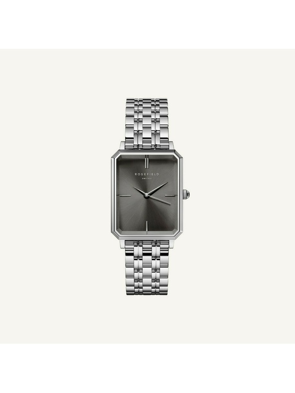Rosefield Dámské hodinky Rosefield Octagon Grey OGSSS-O80