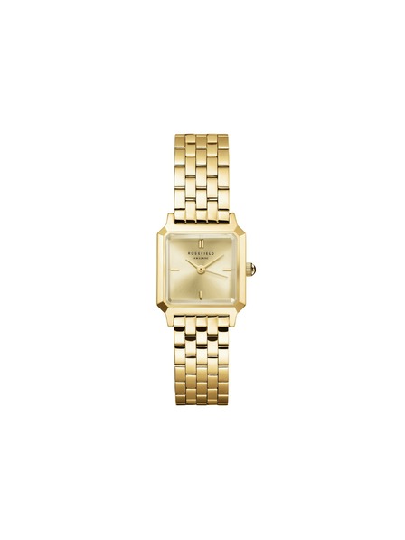 Rosefield Dámské hranaté hodinky Rosefield Boxelle BCGSG-B04