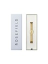 Rosefield Dámské hranaté hodinky Rosefield Boxelle BCGSG-B04