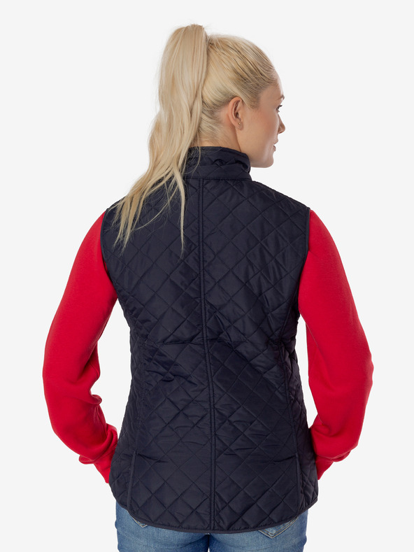 Sam 73 Tmavě modrá dámská prošívaná vesta Sam 73 Martha