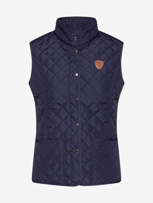 Sam 73 Tmavě modrá dámská prošívaná vesta Sam 73 Martha