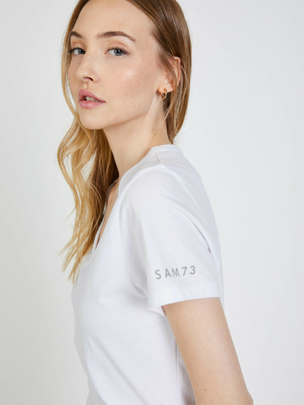 Sam 73 Bílé dámské tričko SAM 73 Una