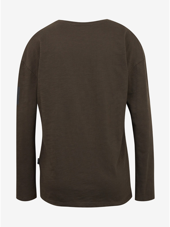 Sam 73 Khaki dámské tričko s dlouhým rukávem SAM 73 Ariasa