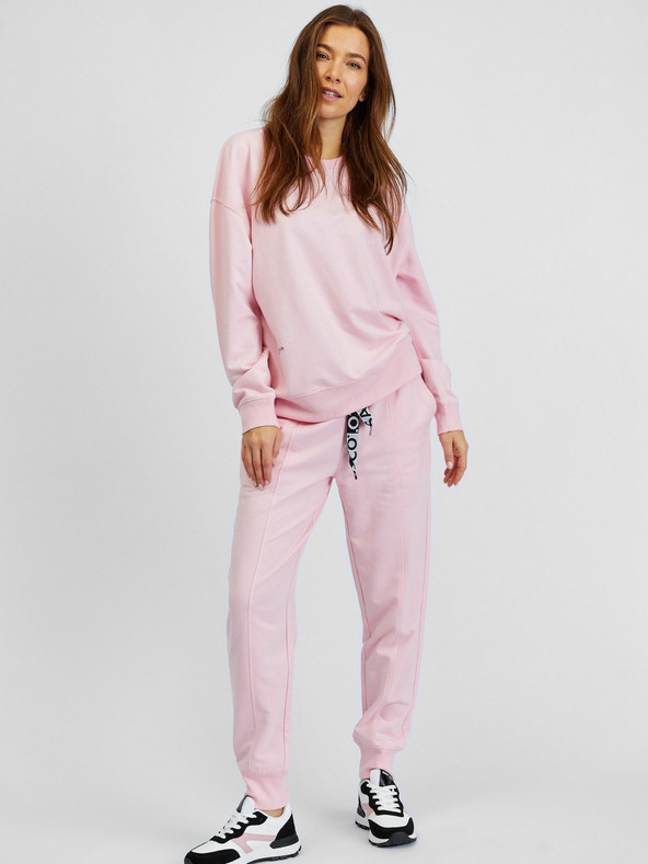 Sam 73 Růžová dámská basic mikina SAM73 Ara