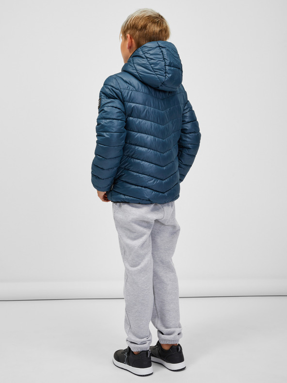 Sam 73 Modrá klučičí prošívaná bunda SAM 73 Kyain