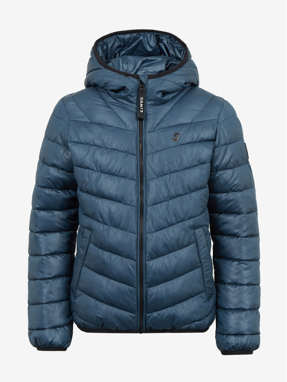 Sam 73 Modrá klučičí prošívaná bunda SAM 73 Kyain