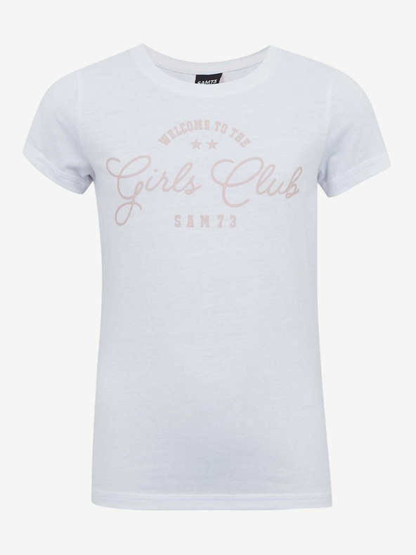 Sam 73 Bílé holčičí tričko SAM 73 Janli