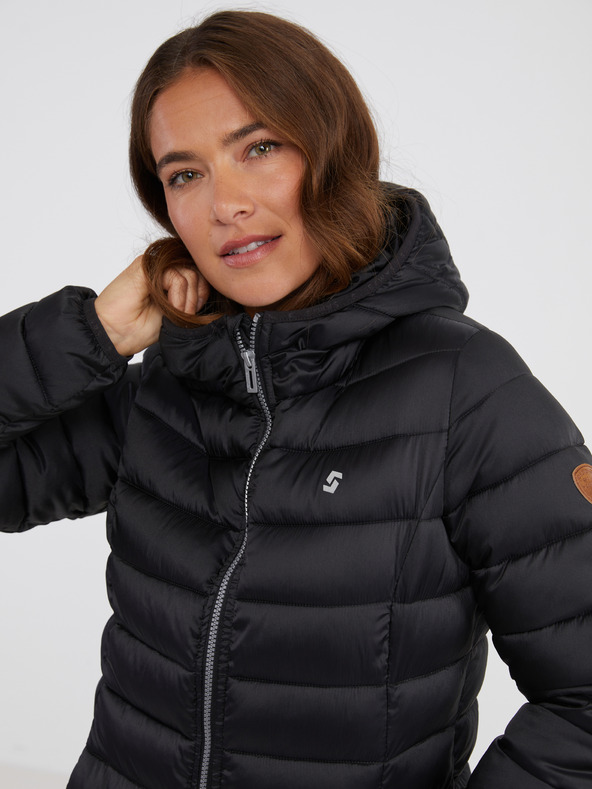 Sam 73 Černá dámská prošívaná bunda SAM 73 Sid