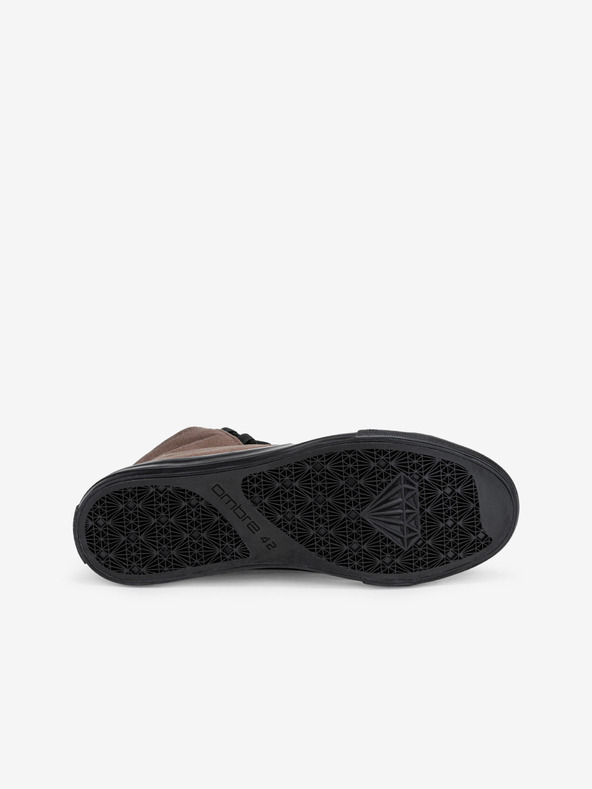 Ombre Clothing Černo-hnědé pánské sneakers boty Ombre Clothing T378