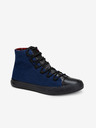 Ombre Clothing Černo-modré pánské sneakers boty Ombre Clothing T378