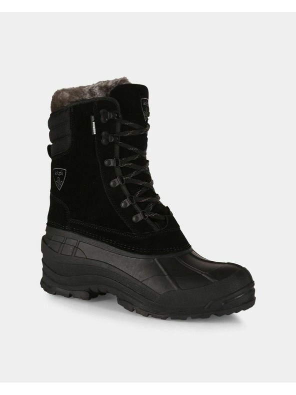 Kilpi Zimní zateplená nepromokavá obuv Kilpi ANTARTIC HIGH WP-M Černá