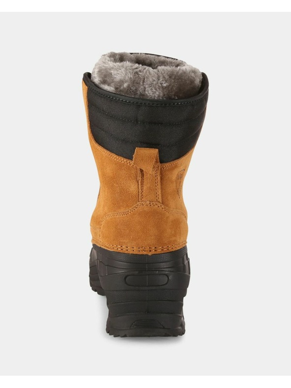 Kilpi Zimní zateplená nepromokavá obuv Kilpi ANTARTIC HIGH WP-M Hnědá