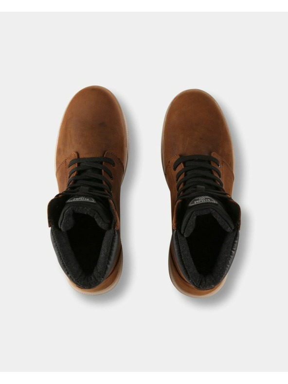 Kilpi Pánská volnočasová sportovní obuv Kilpi LOMAR HIGH WP-M Hnědá