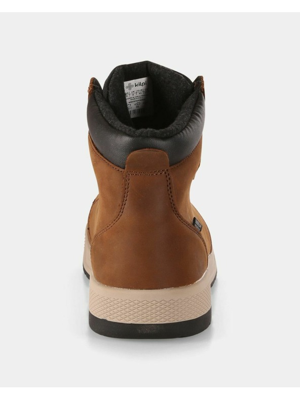Kilpi Pánská volnočasová sportovní obuv Kilpi LOMAR HIGH WP-M Hnědá