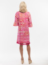 Orientique Růžové dámské vzorované šaty Orientique