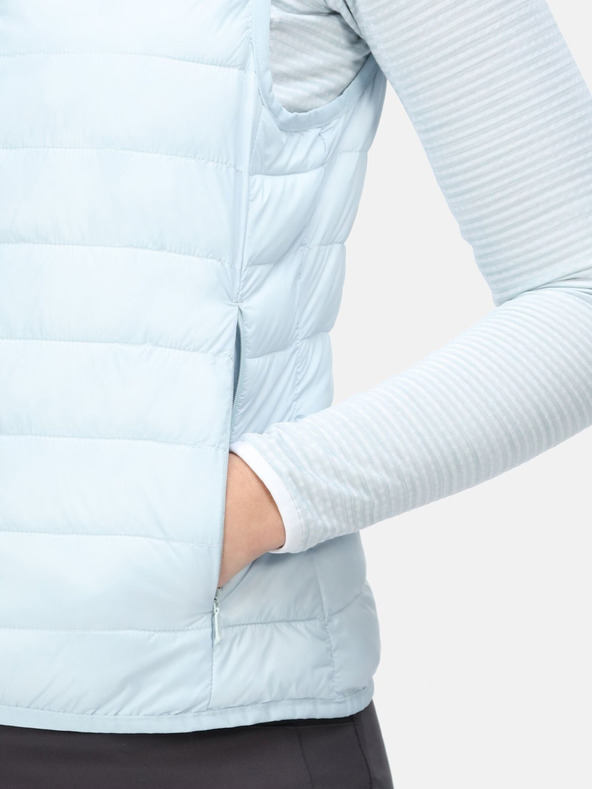 Regatta Světle modrá dámská vesta Regatta RWB106 Hillpack B/W 44