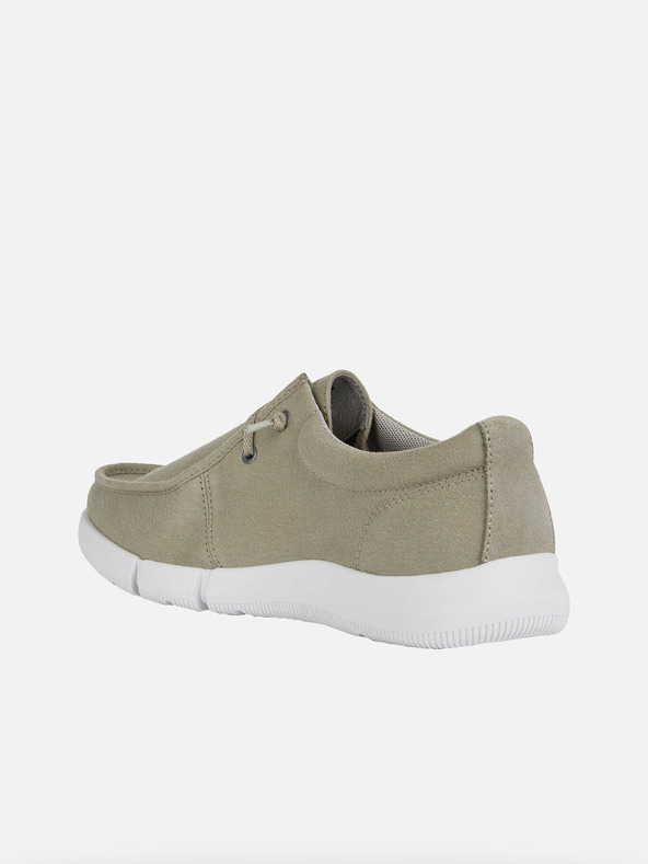 Geox Světle zelené pánské mokasíny Geox Adacter m