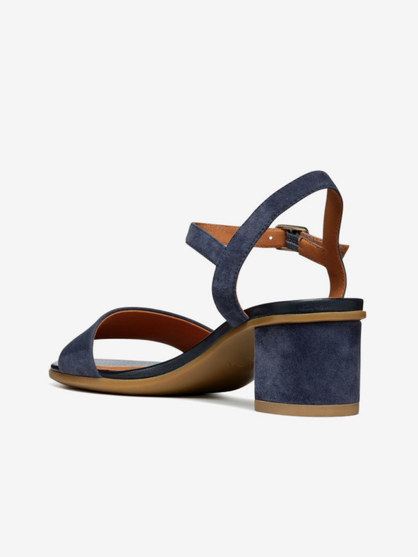 Geox Tmavě modré dámské sandály Geox Aurely 50