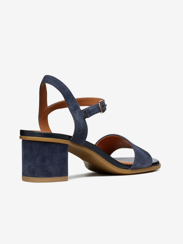 Geox Tmavě modré dámské sandály Geox Aurely 50