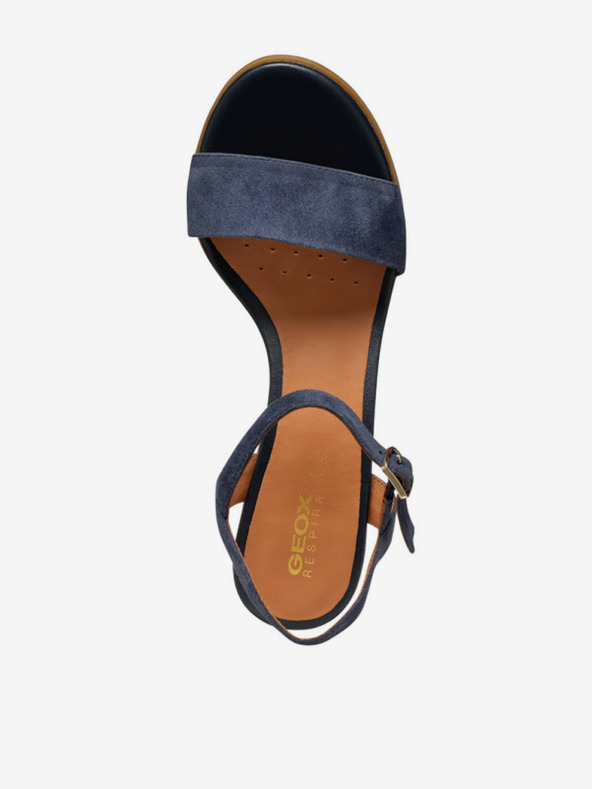 Geox Tmavě modré dámské sandály Geox Aurely 50