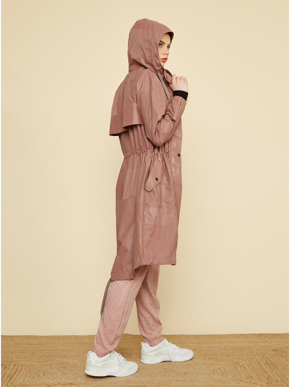 ZOOT.lab Hnědá dámská metalická parka ZOOT.lab Hayley