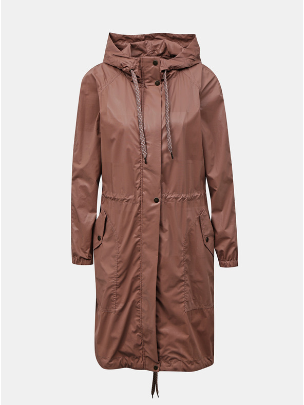 ZOOT.lab Hnědá dámská metalická parka ZOOT.lab Hayley