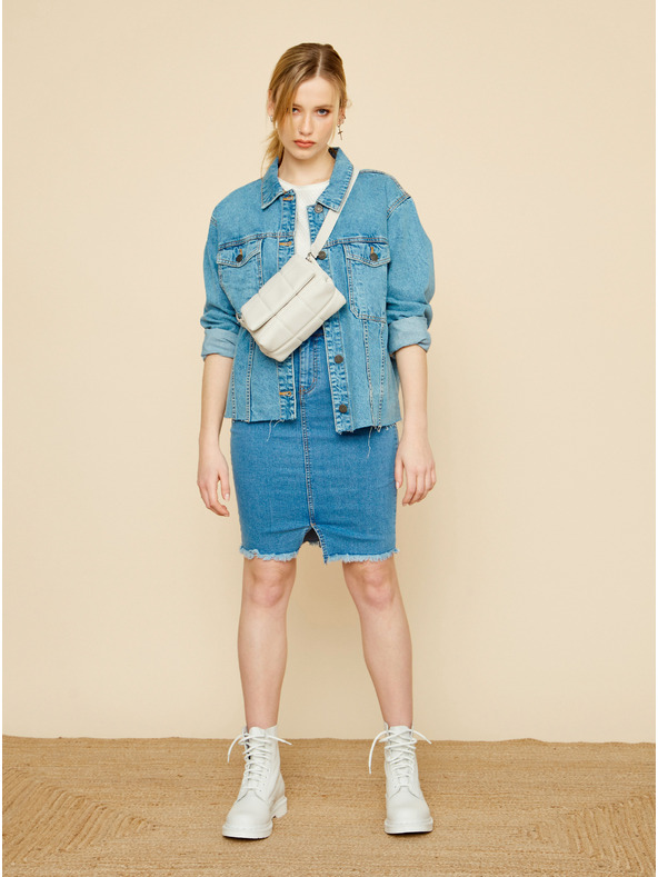 ZOOT.lab Bílý dámský oversize svetr ZOOT.lab Morgan