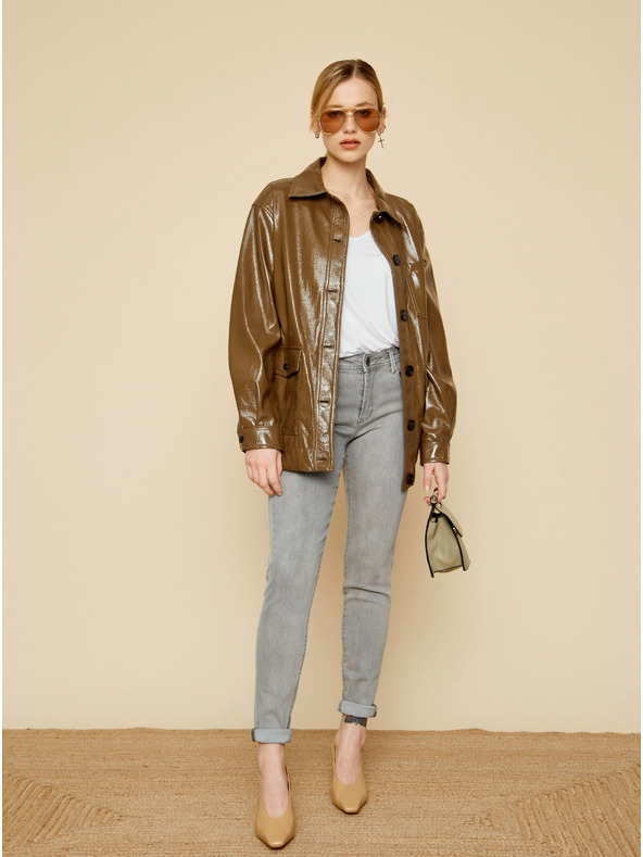 ZOOT.lab Šedé skinny fit džíny ZOOT.lab Pippa