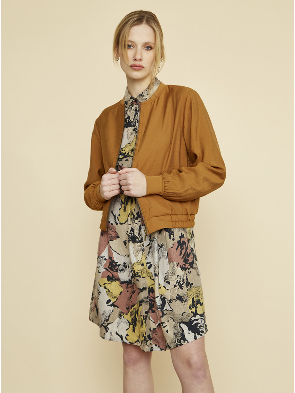 ZOOT.lab Hnědý dámský bomber ZOOT.lab Doreen