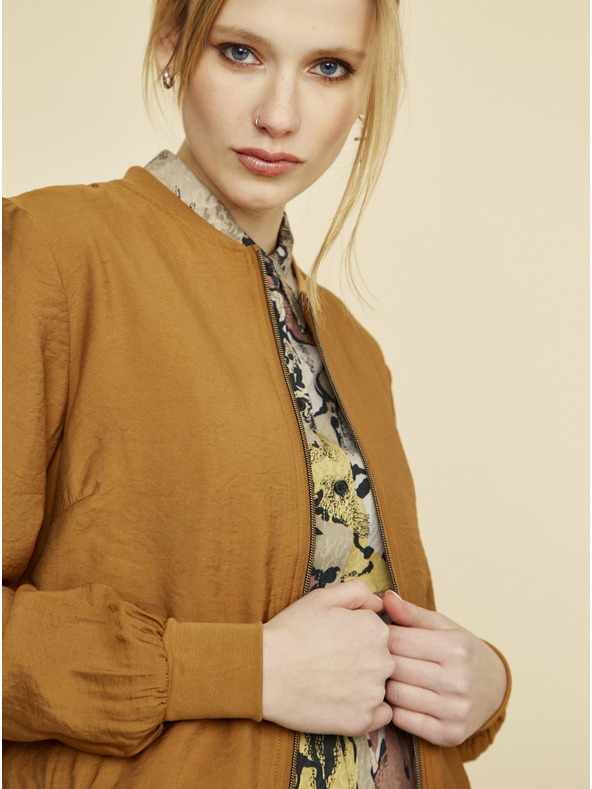 ZOOT.lab Hnědý dámský bomber ZOOT.lab Doreen