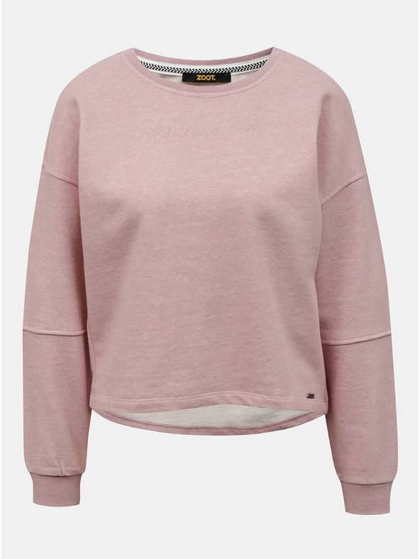 ZOOT.lab Světle růžová dámská mikina ZOOT.lab Carrie